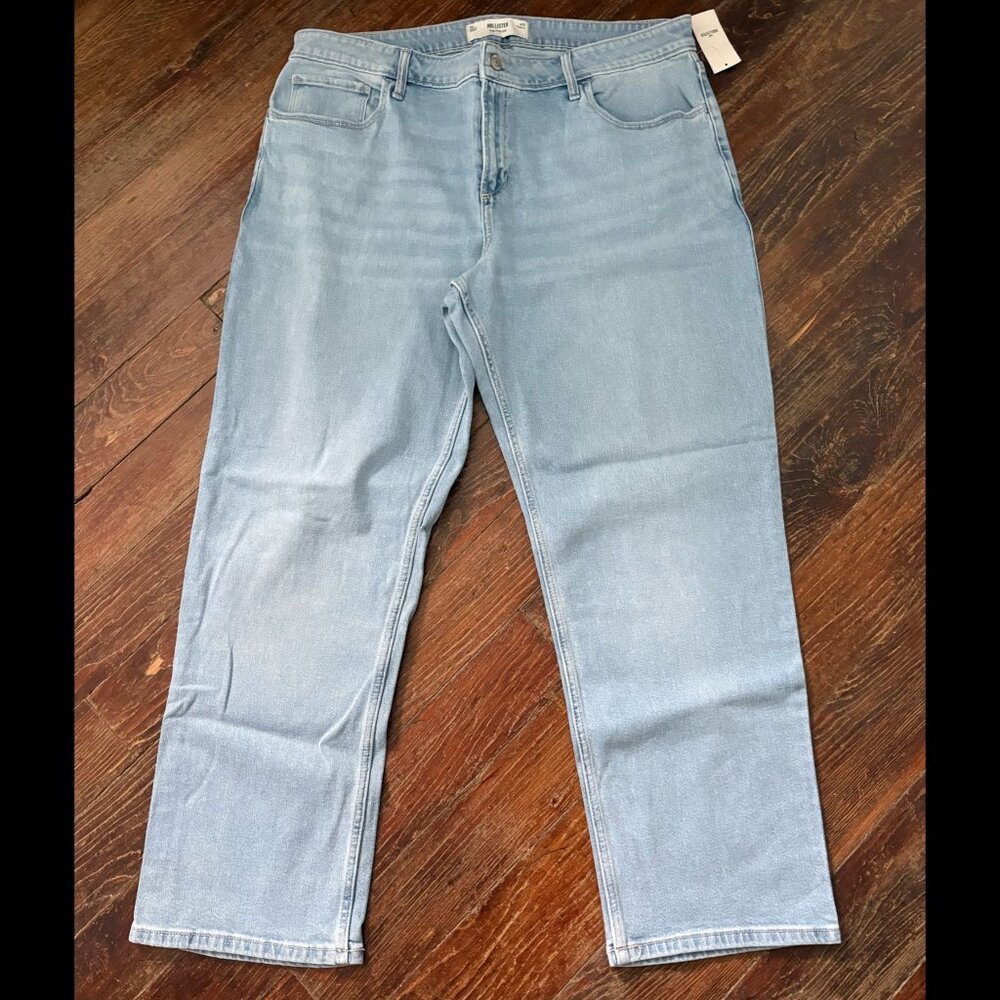 Light Wash High-Rise Dad Hollister Jeans 16R